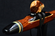 Ironwood (desert) Native American Flute, Minor, Low E-4, #F23E